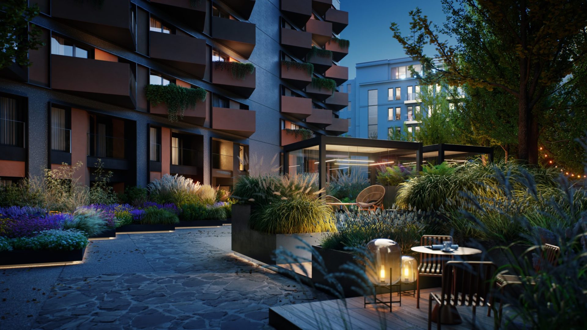 Vogue: Tajemniczy ogród apartamentowca w sercu Poznania. Miejsce, które łączy naturę i sztukę