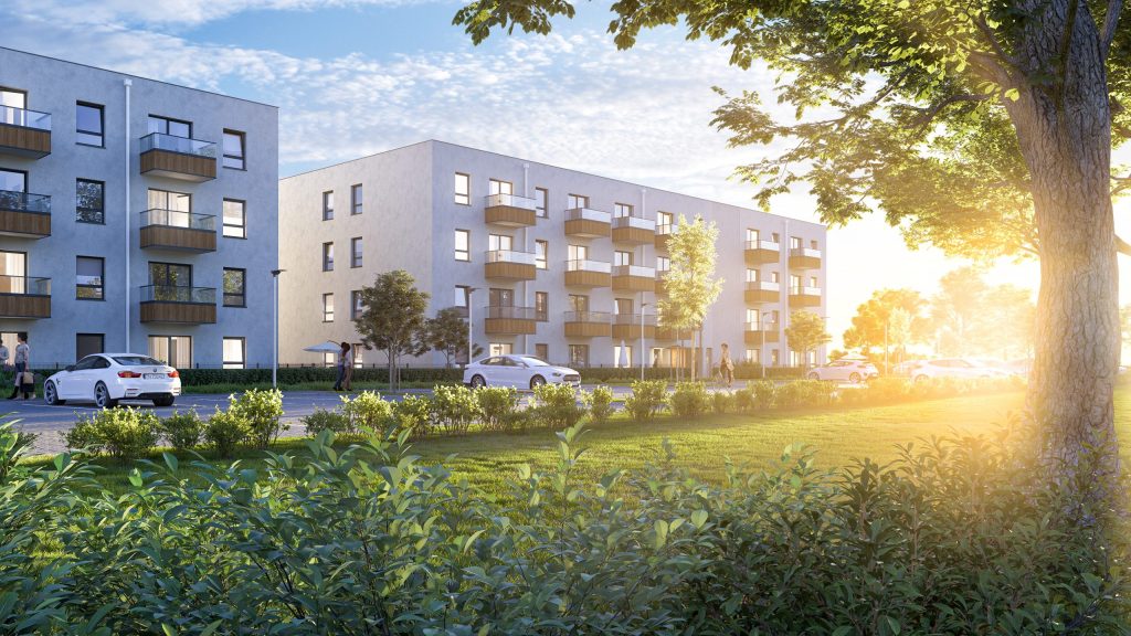 Planowane nowe budynki w Osiedlu Gwiazdowo.