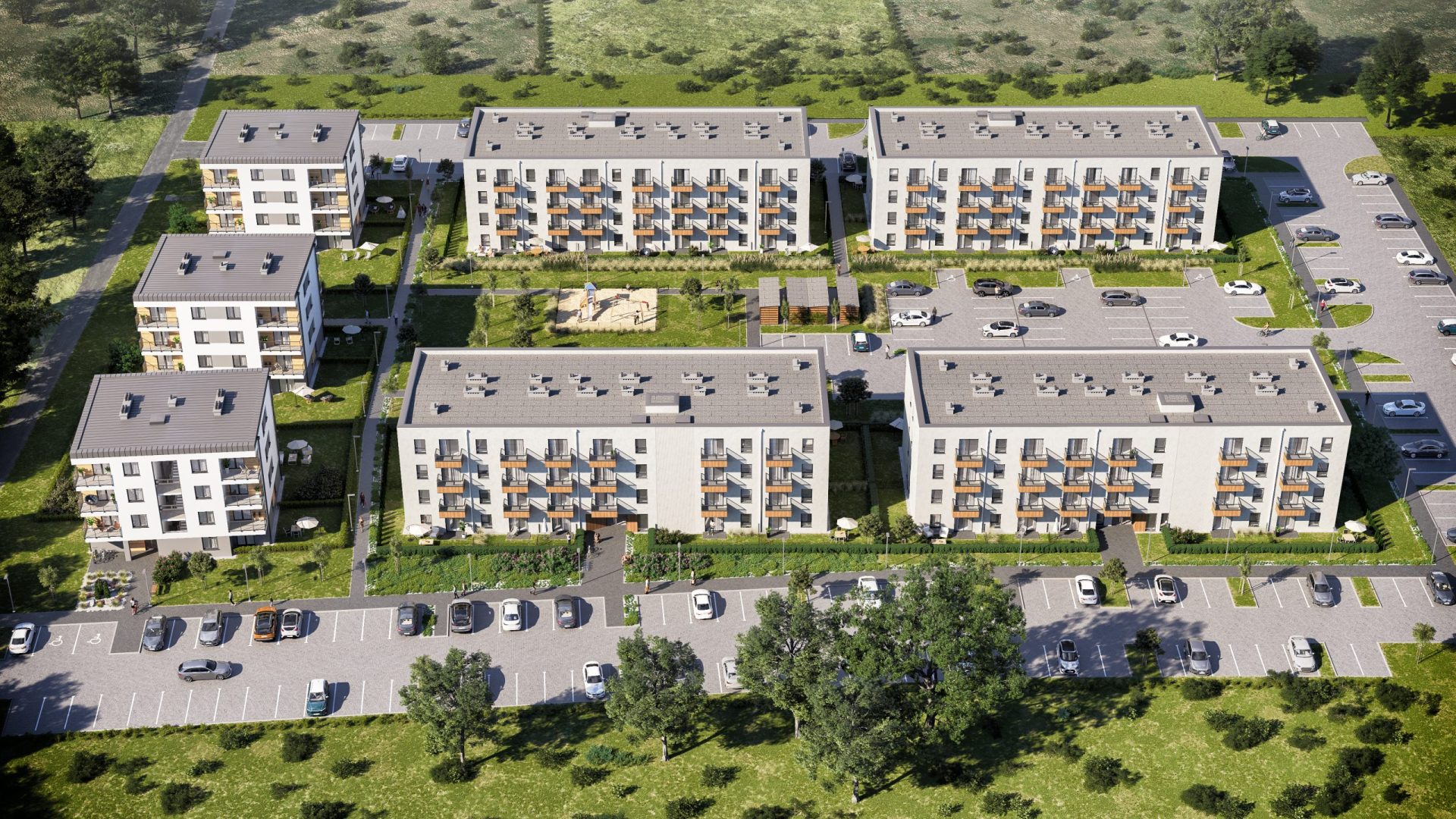 Osiedle Gwiazdowo: kolejne trzy budynki w Gwiazdowie