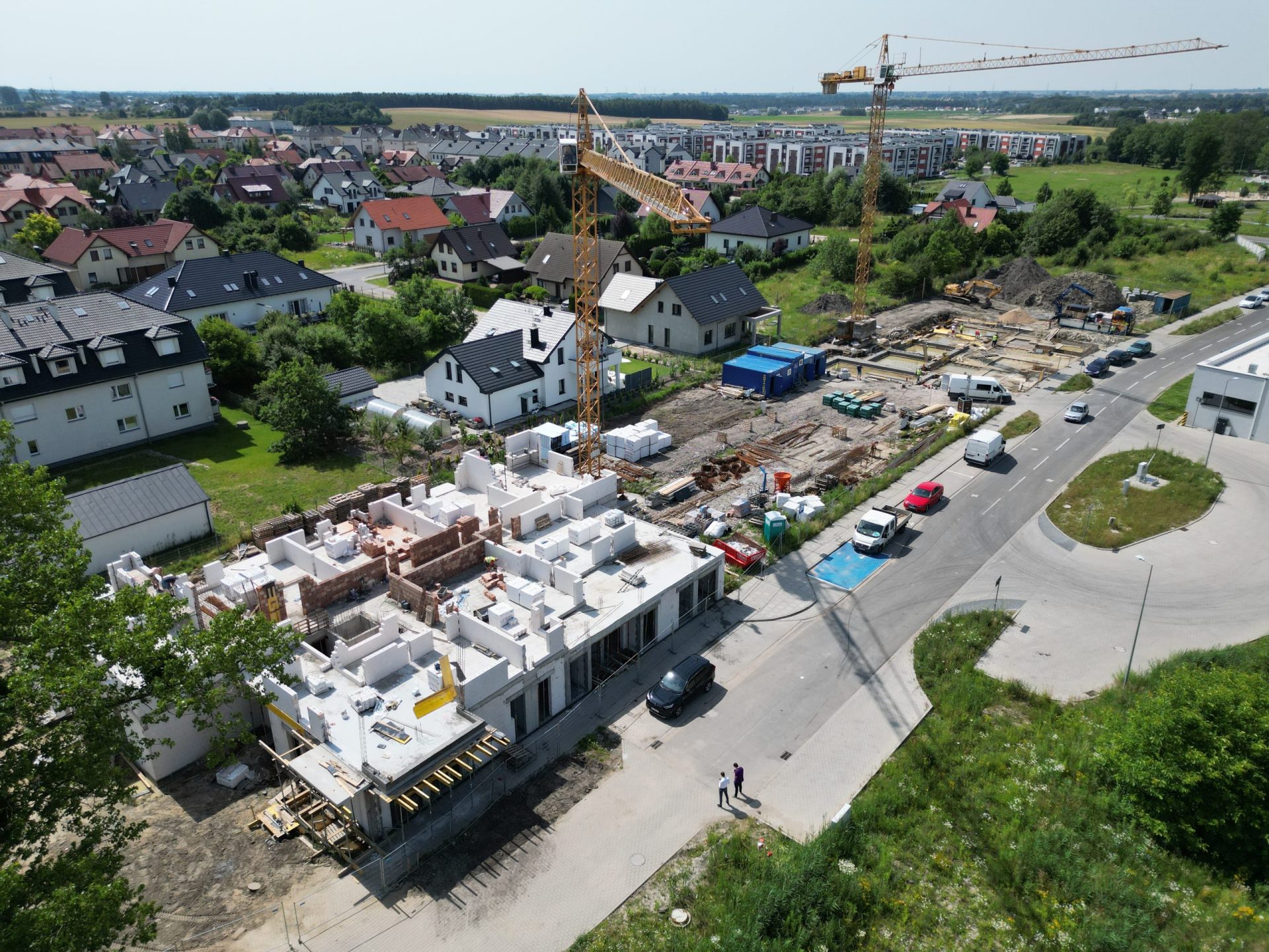 Tarasy Rokietnicy: Rozpoczęcie prac nad budynkiem B