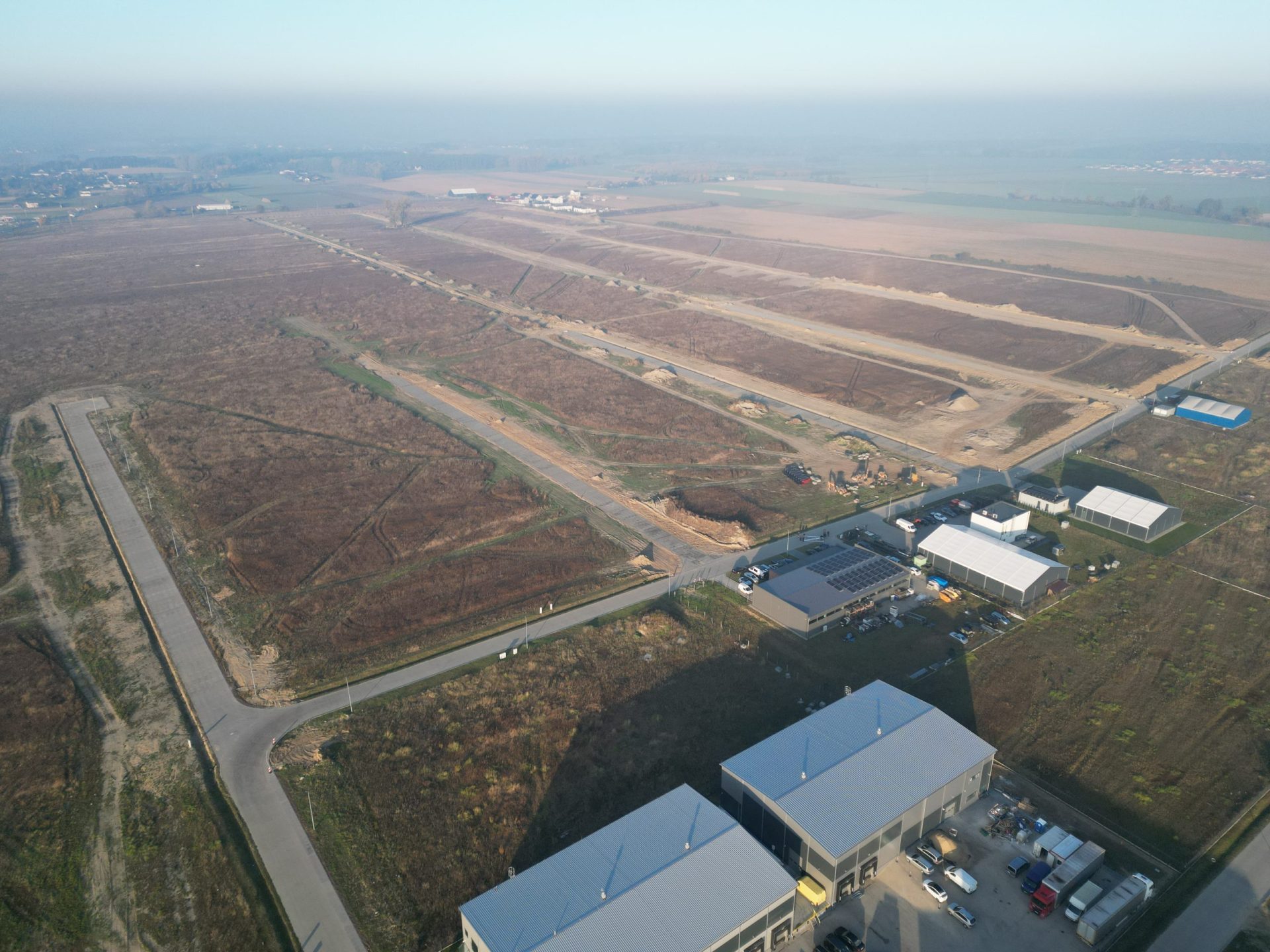 Działki budowlane pod aktywizację gospodarczą, zakończenie budowy 2 etapu infrastruktury