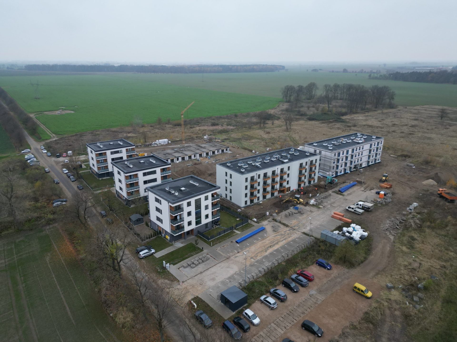 Osiedle Gwiazdowo: Zagospodarowanie terenu