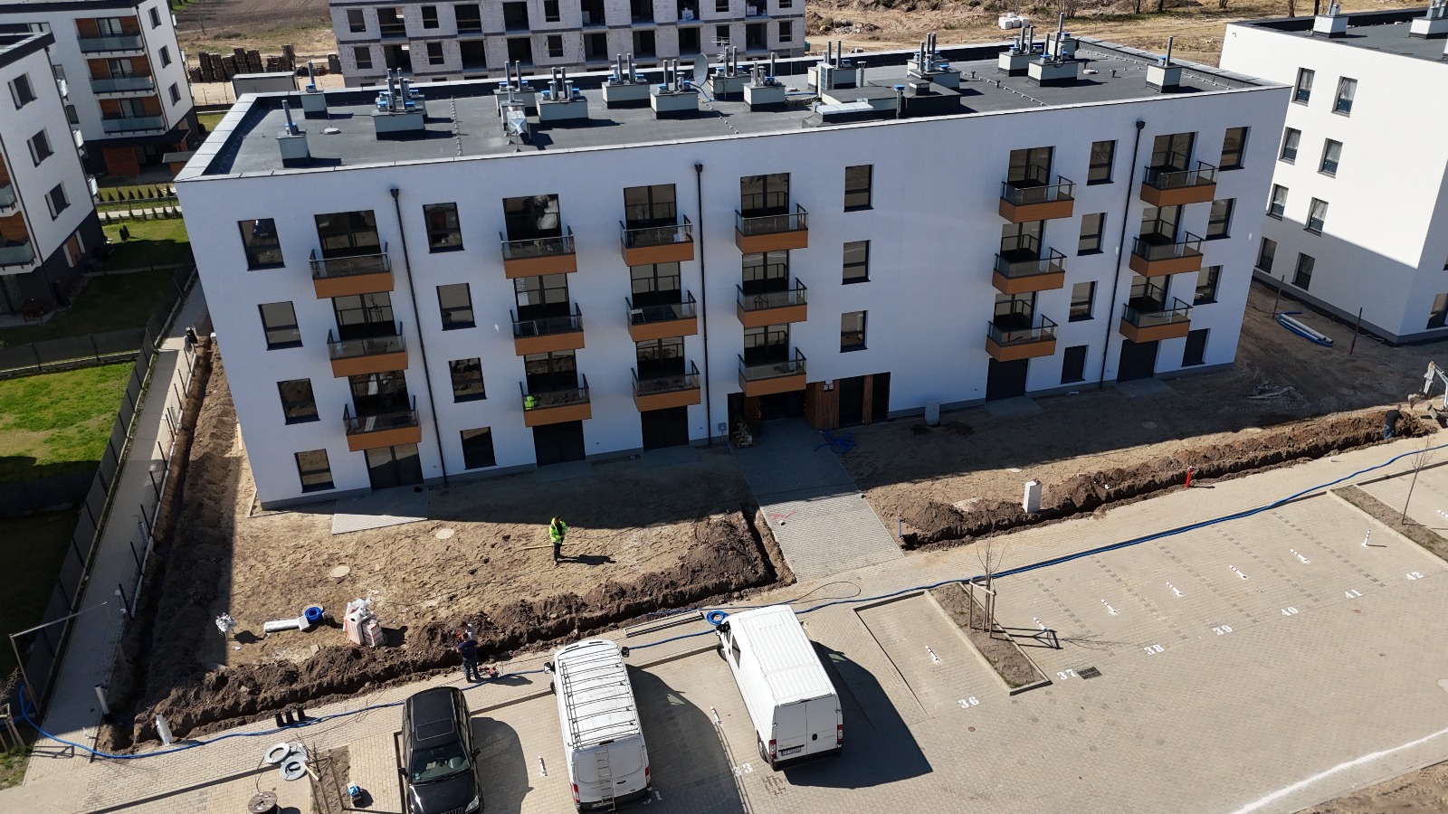 Osiedle Gwiazdowo – Kolejne etapy prac przy budynkach D, E oraz F