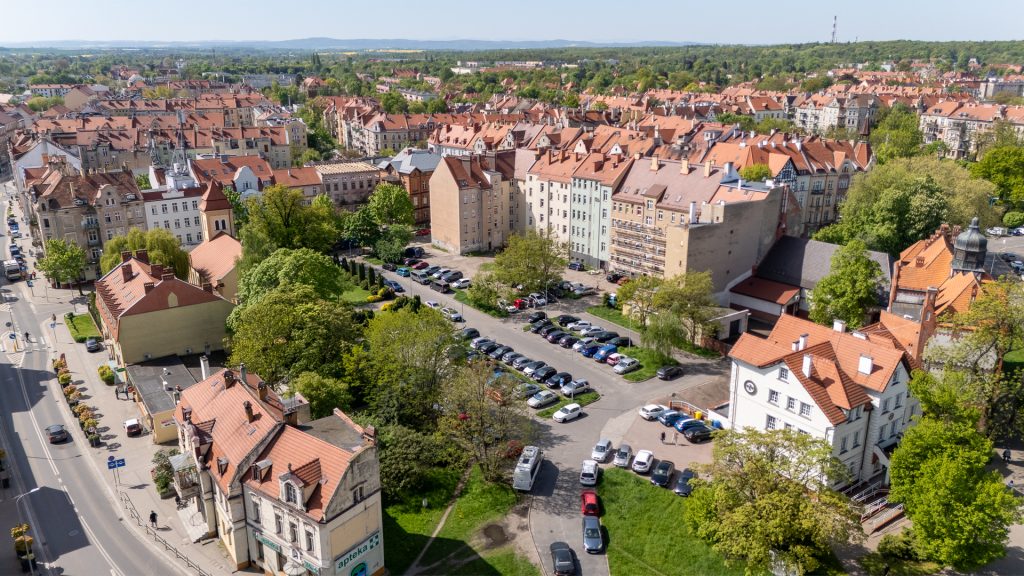 Legnica z lotu ptaka