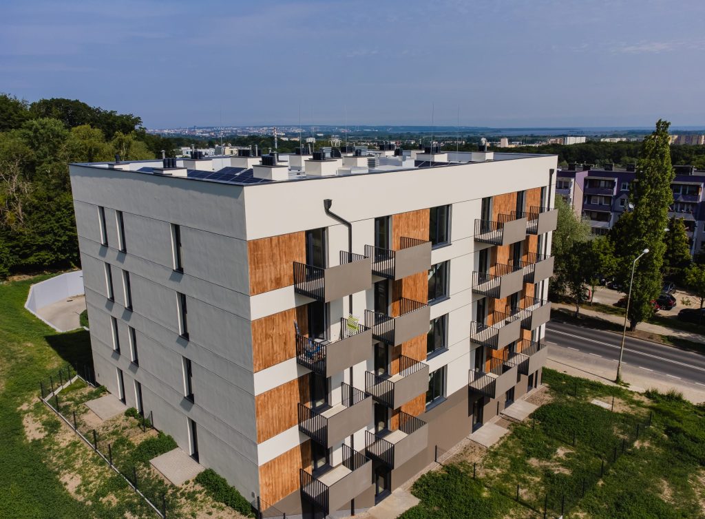 Budynek elewacja południowo-wschodnia