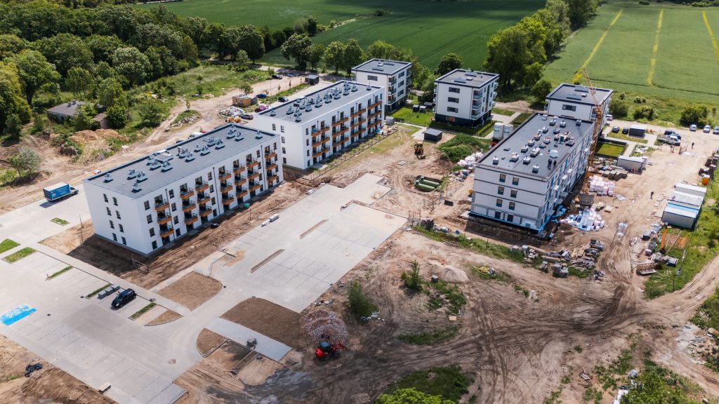 Budynek E Osiedla Gwiazdowo – prace wykończeniowe i zagospodarowanie terenu, SOVO Development