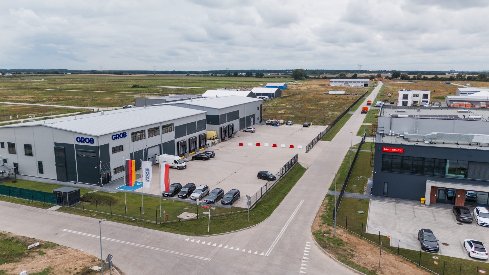 Działki AG Poznań Logistyka: infrastruktura drogowa w ramach III etapu inwestycji została ukończona