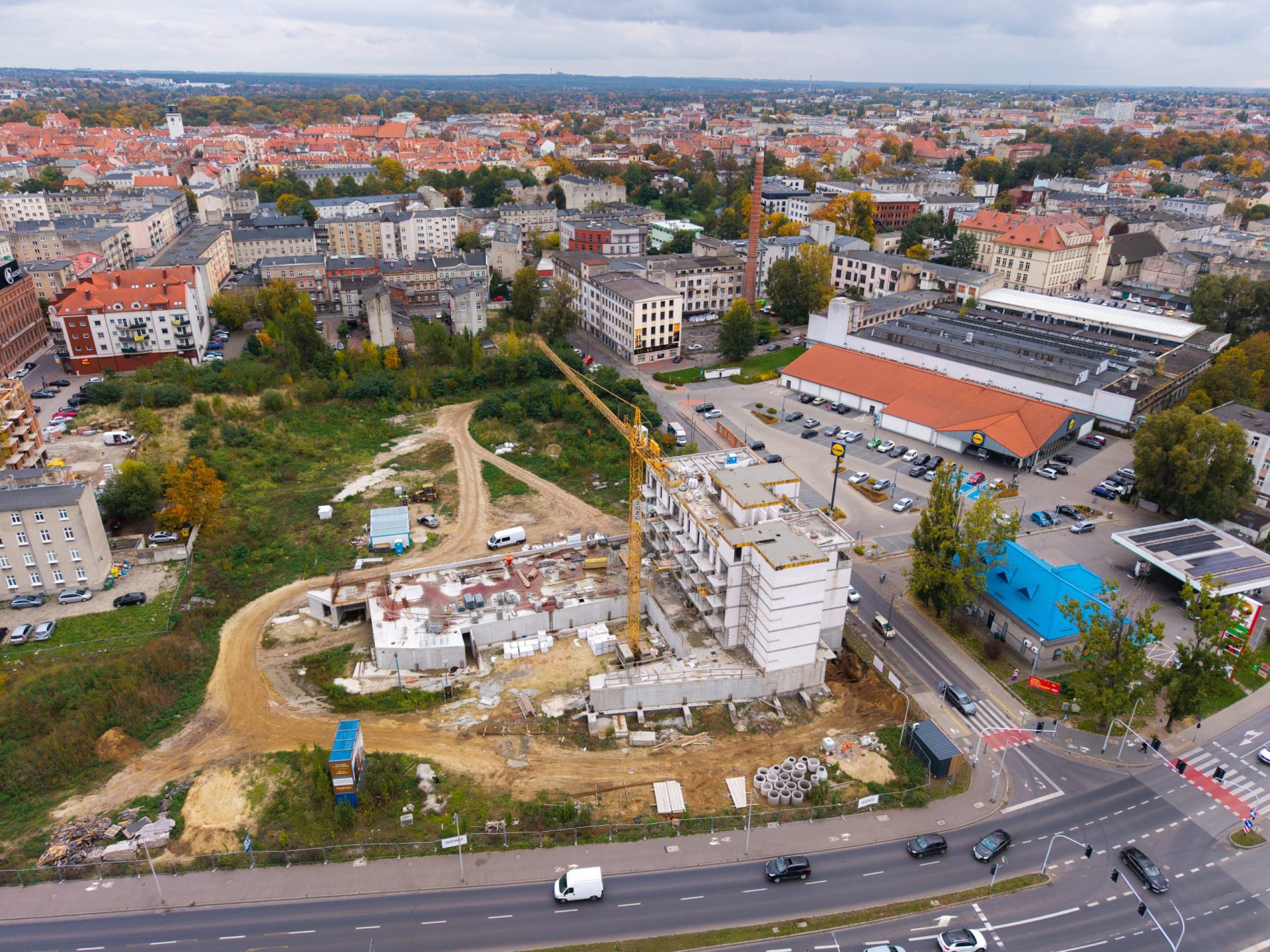 Postęp prac na inwestycji w Kaliszu: kolejny etap za nami
