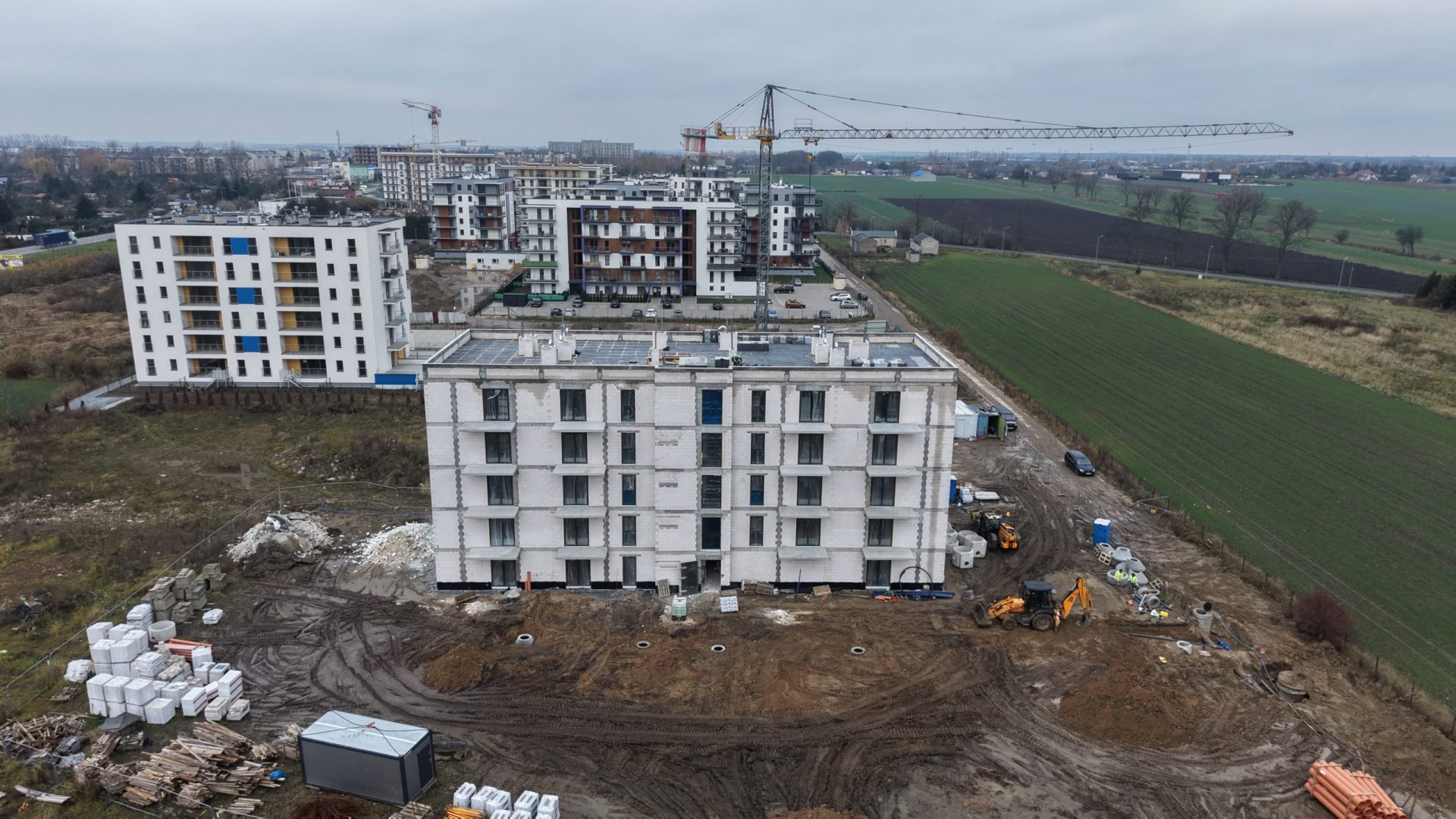 Osiedle Wajdy 20: Postęp prac na inwestycji SOVO Development w Kutnie