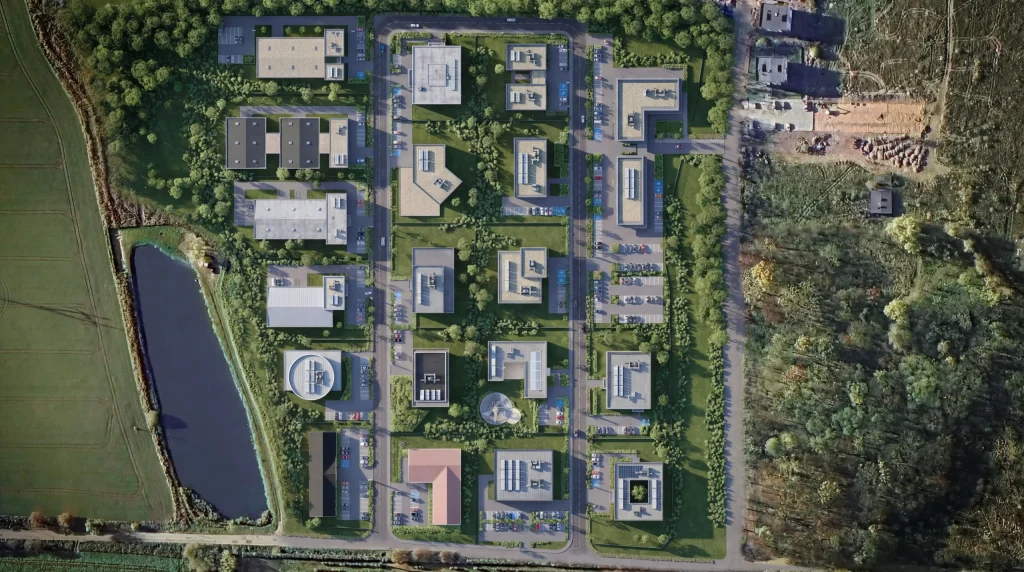 21 działek usługowych Poznań Logistyka Wschód przy węźle S5